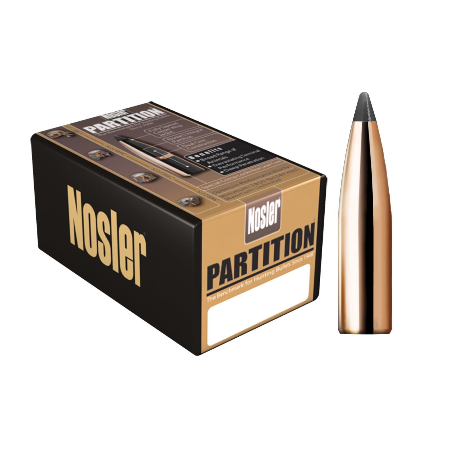 Nosler Partition Bullets Cal Gr Spt Ct