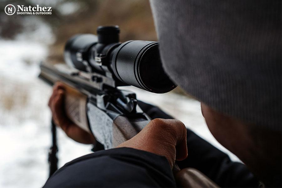 Precision shooting rifle scope adjustment