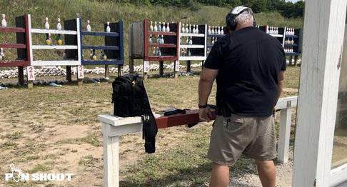 Tactical shooting course at Pin Shoot