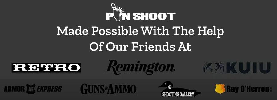 Pin Shoot precision shooters competition sponsors