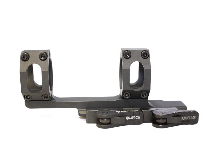 American Defense Mfg. AD-RECON-20 Scope Mount 30mm Quick Release Black AD-RECON-20MOA 30 STD - American Defense Mfg.