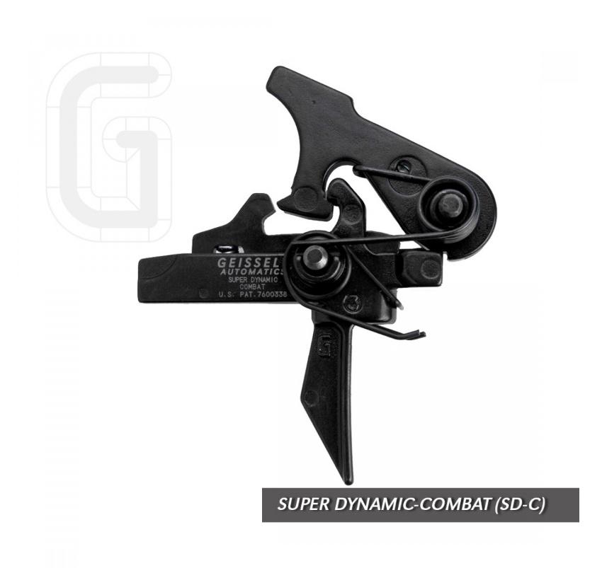 Geissele Automatics Trigger Super Dynamic (SD-C) Combat 05-165 - Geissele Automatics