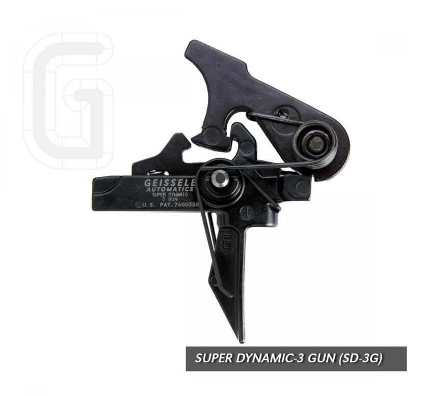 Geissele Automatics Trigger Super Dynamic 3 Gun (SD-3G) 05-166 - Geissele Automatics