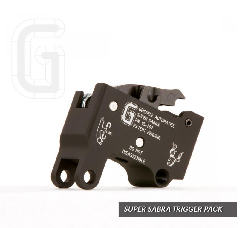 Geissele Automatics Super Sabra Trigger Fits IWI Tavor Rifles 05-267 - Geissele Automatics