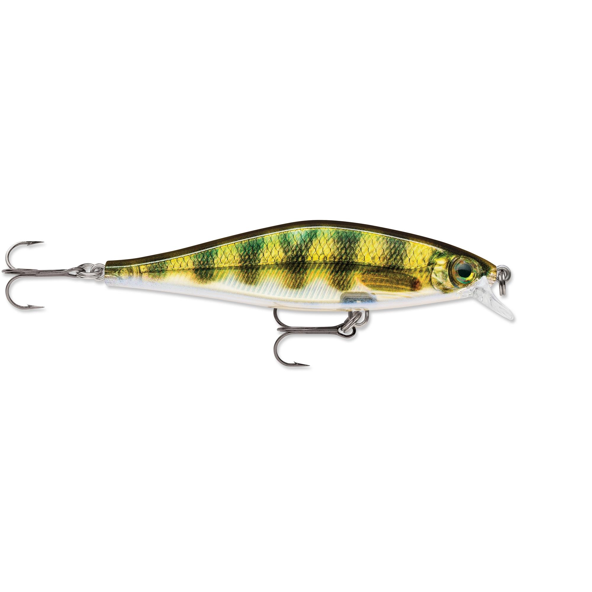 Rapala Shadow Rap Shad 09 Jerkbait 3-1/2" 3/8 oz Live Perch - Rapala Lures