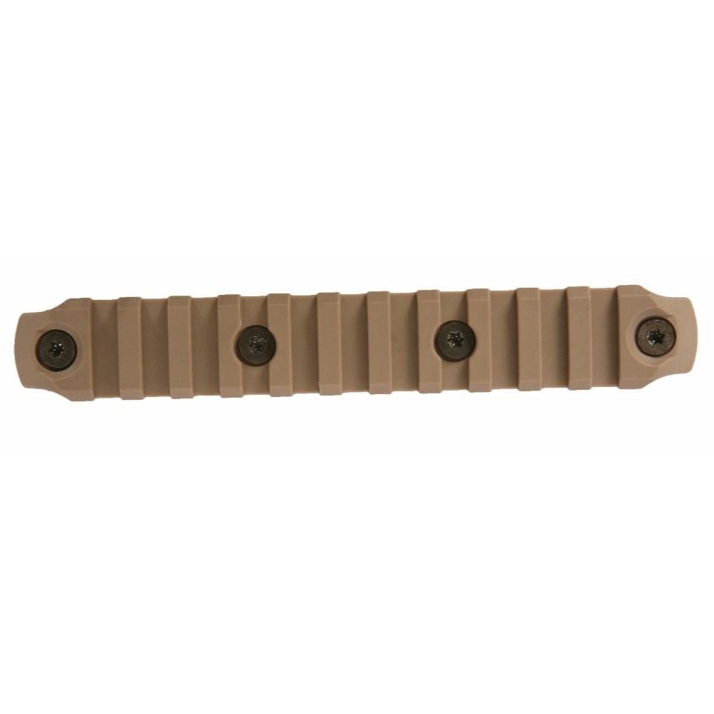 Bravo Company Keymod Rail Fits AR Rifles 5.5" Picatinny Black Finish, Nylon BCM-KMR-1913-N5-FDE - Bravo Company