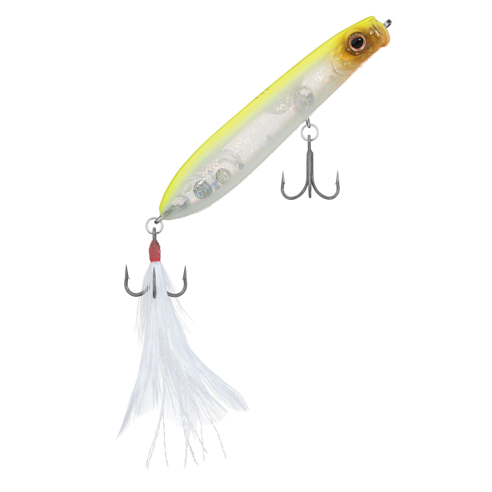 Daiwa Evergreen SB-125 – Esca Da Superficie A Forma Di Aringa, Plug Topwater Blu, Finiture Dettagliate