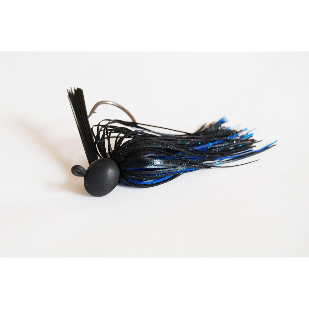 Eco Pro Tungsten Fball Jig 1/2 oz Black/Blue - Eco Pro