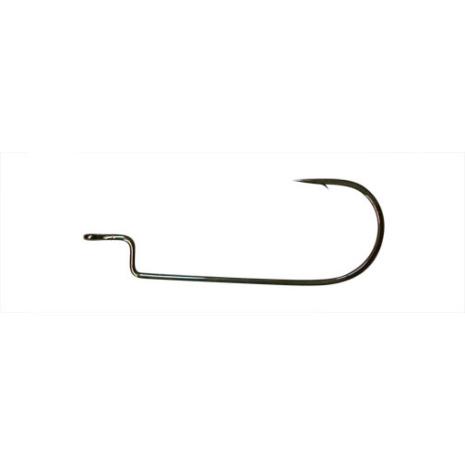 Ganci Gamakatsu 4/0 Offset Gambo Tondo Per Vermi E Lucertole - 5 Pezzi (Modello RB 54414)