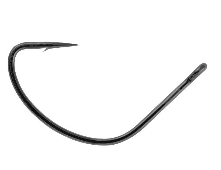 Owner InShore Slam  K Hook Size 5/0  Black Chrome 15pk - Owner Hooks