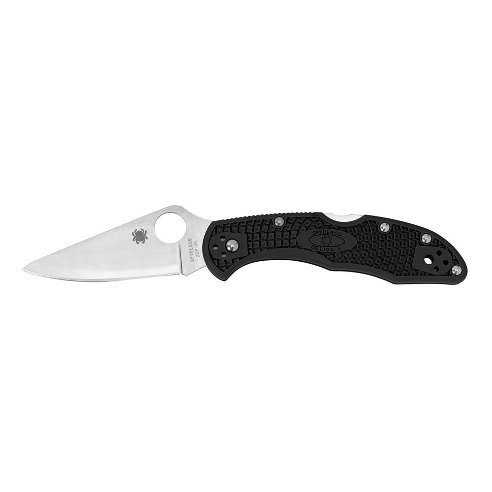 SPYDERCO DELICA4 BLK FFG PLAINEDGE - Spyderco