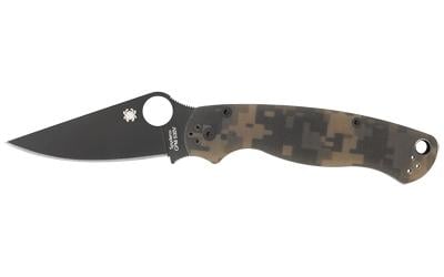 SPYDERCO PARA-MILITARY2 CAMO G10 PLN - Spyderco