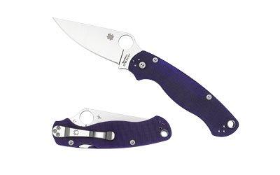 SPYDERCO PARAMILITARY2 BLUE G10 PLN  - Spyderco