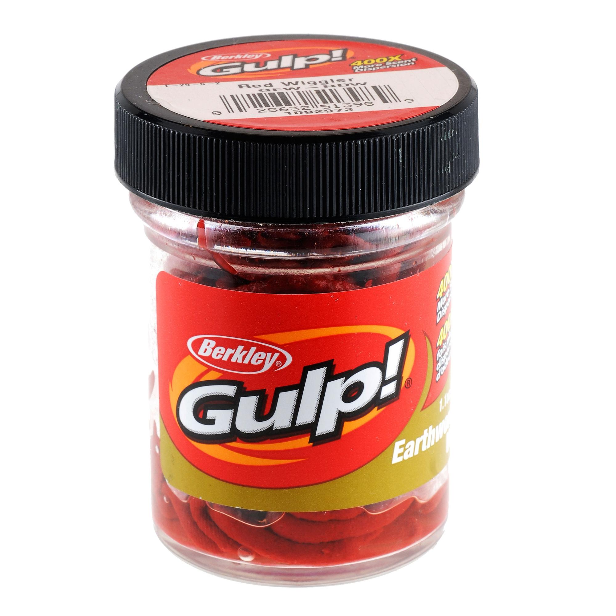 Berkley Gulp Earthworm 4'' Red Wiggler