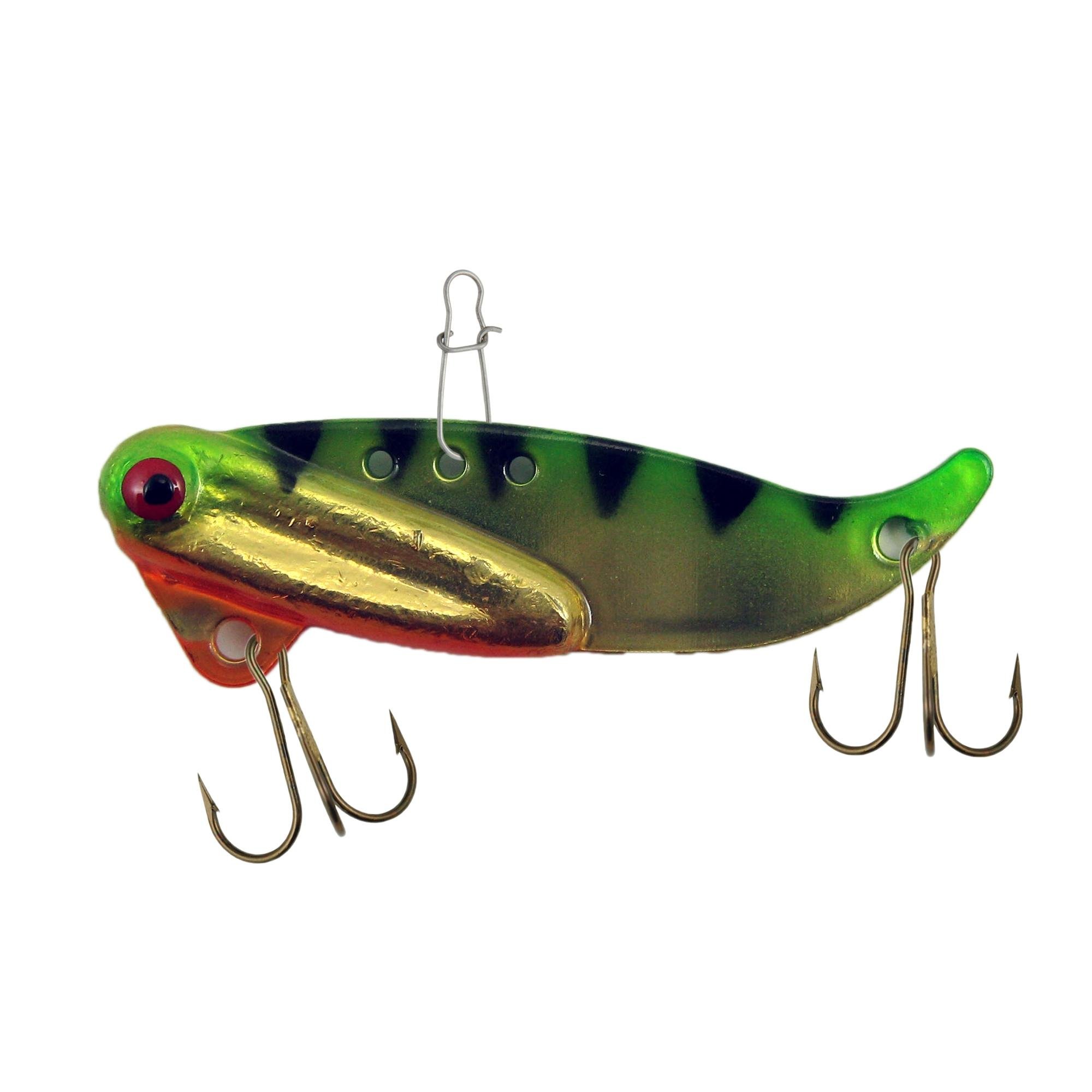 その他 Gold-Baited Hook Cold Foil VIB-E 1/2oz Gold Tiger