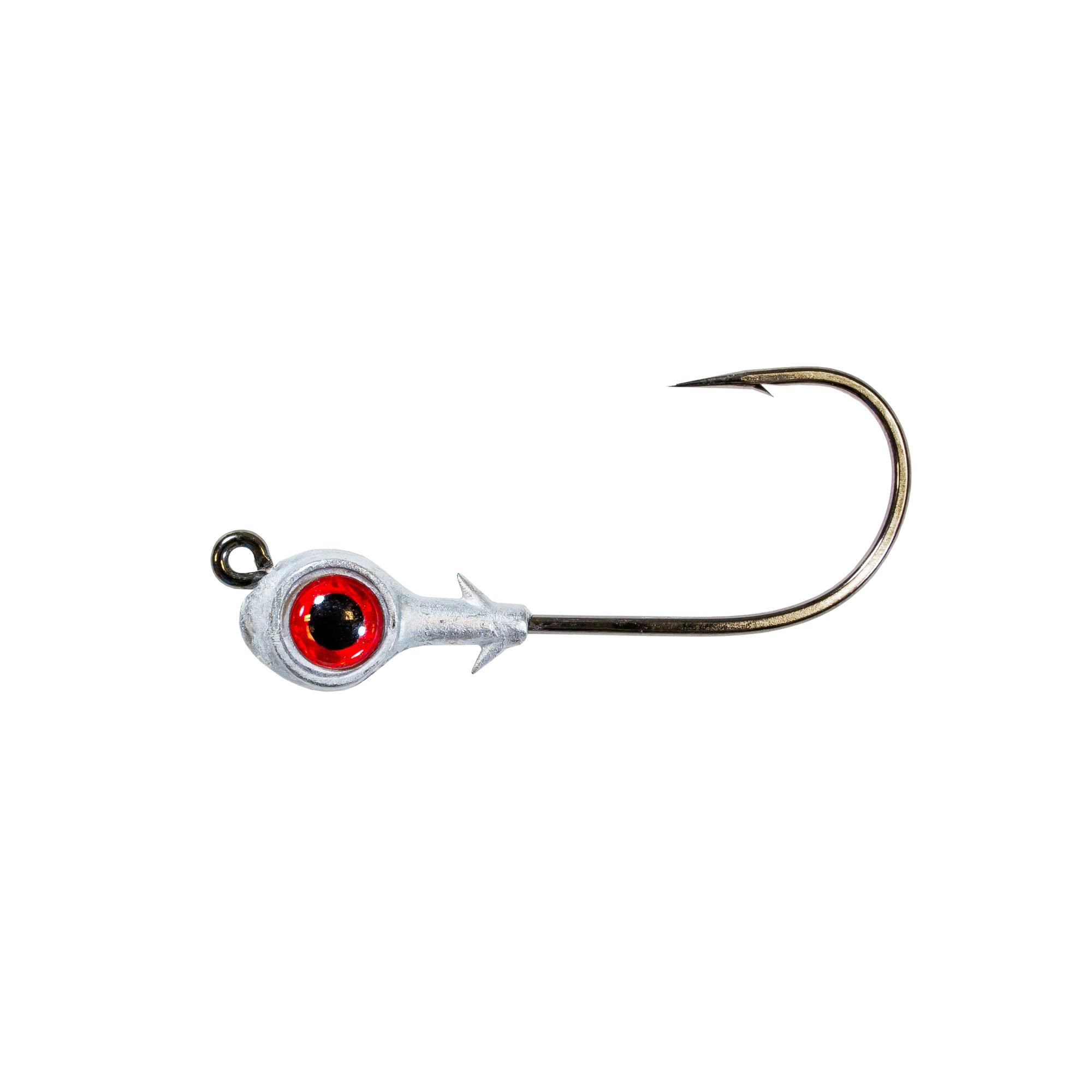 Z Man Redfish Eye Jighead 1/4 oz Red 3pk - Z-Man Fishing