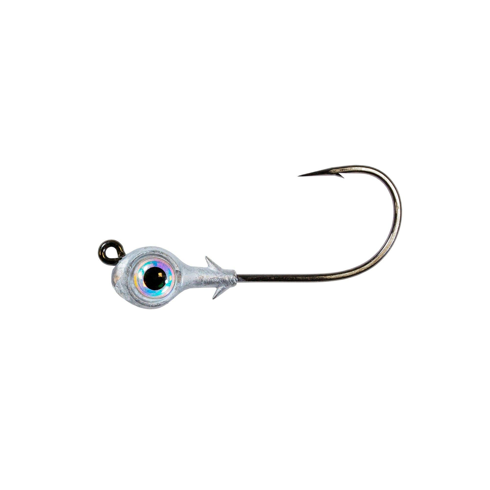 Z Man Redfish Eye Jighead 1/8 oz Pearl 3pk - Z-Man Fishing