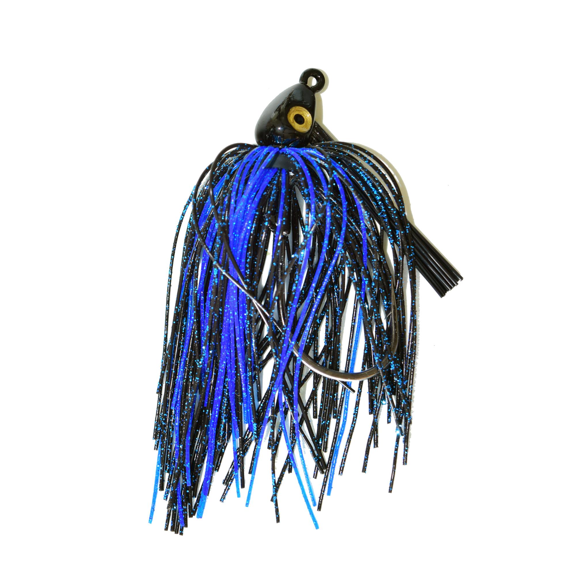 Gambler Goat Swim Jig - 1/2oz Black Blue - GTSJ003