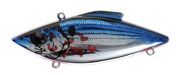 Rat-L-Trap MG - 3/4 oz Chrome Blue Bleeding Shad