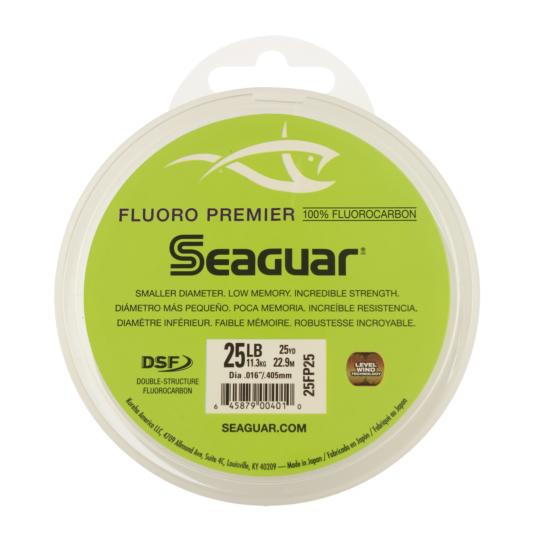  Seaguar Fluoro Premier 100% Fluorocarbon Leader 25