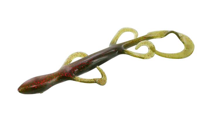  Zoom Bait Lizard 9Pk Fishing Bait, Watermelon Slice