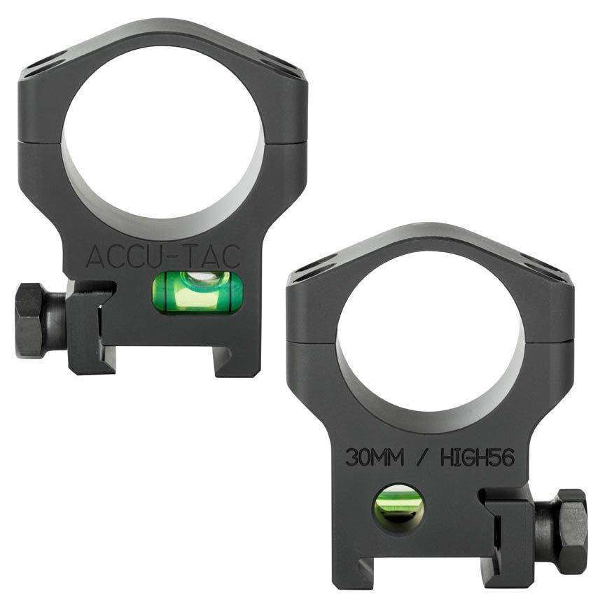 ACCU-TAC SCOPE RINGS 30MM BLK - Accu-Tac