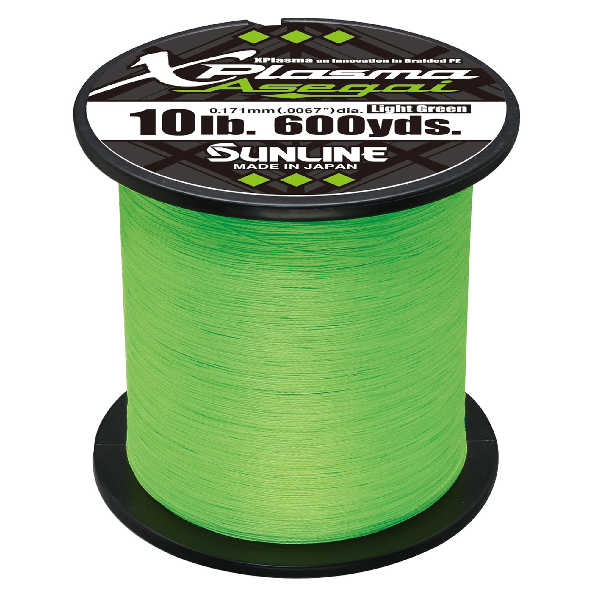 Sunline Xplasma Asegai 18 lb Light Green 600 yd
