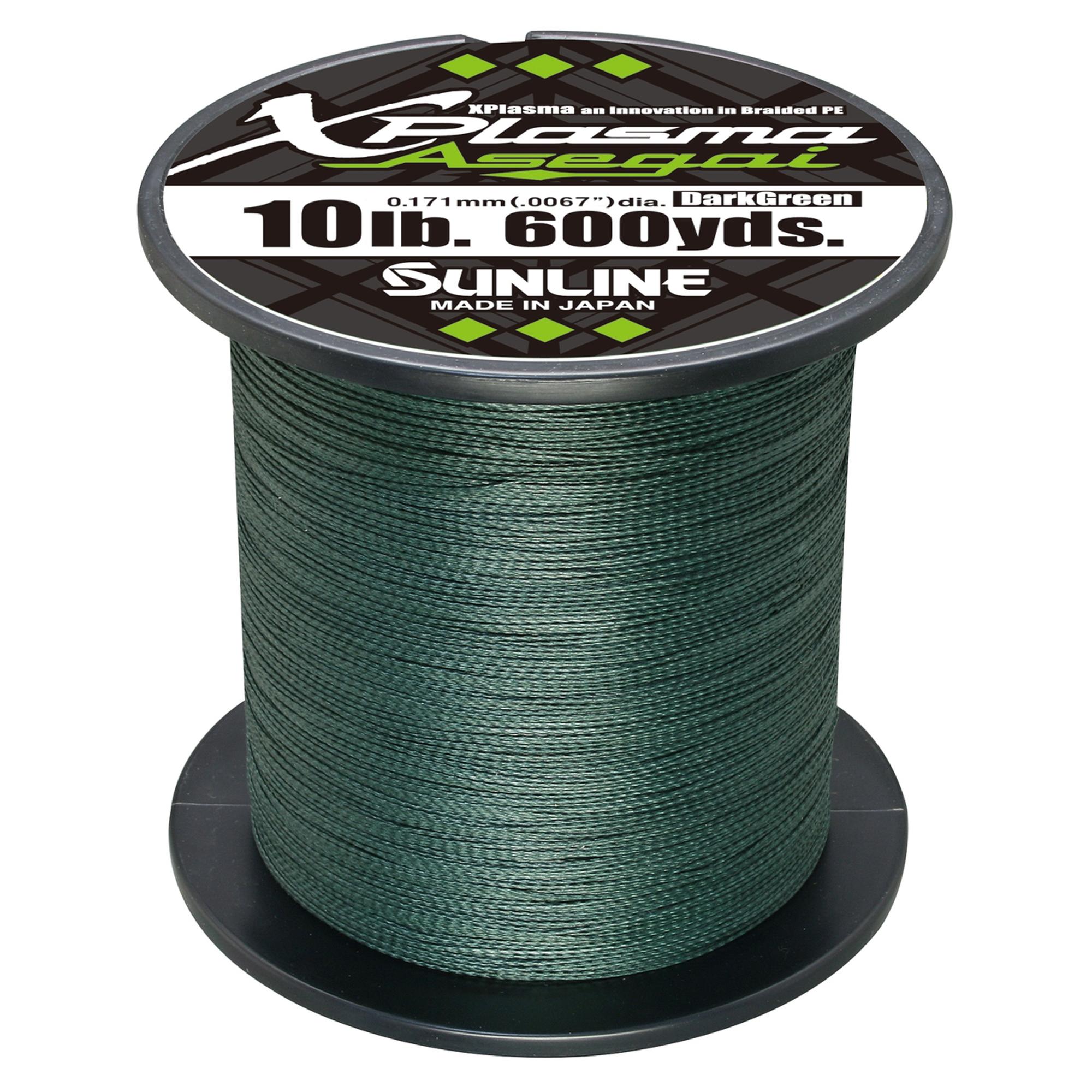 Sunline Xplasma Asegai 18 lb Dark Green 600 yd
