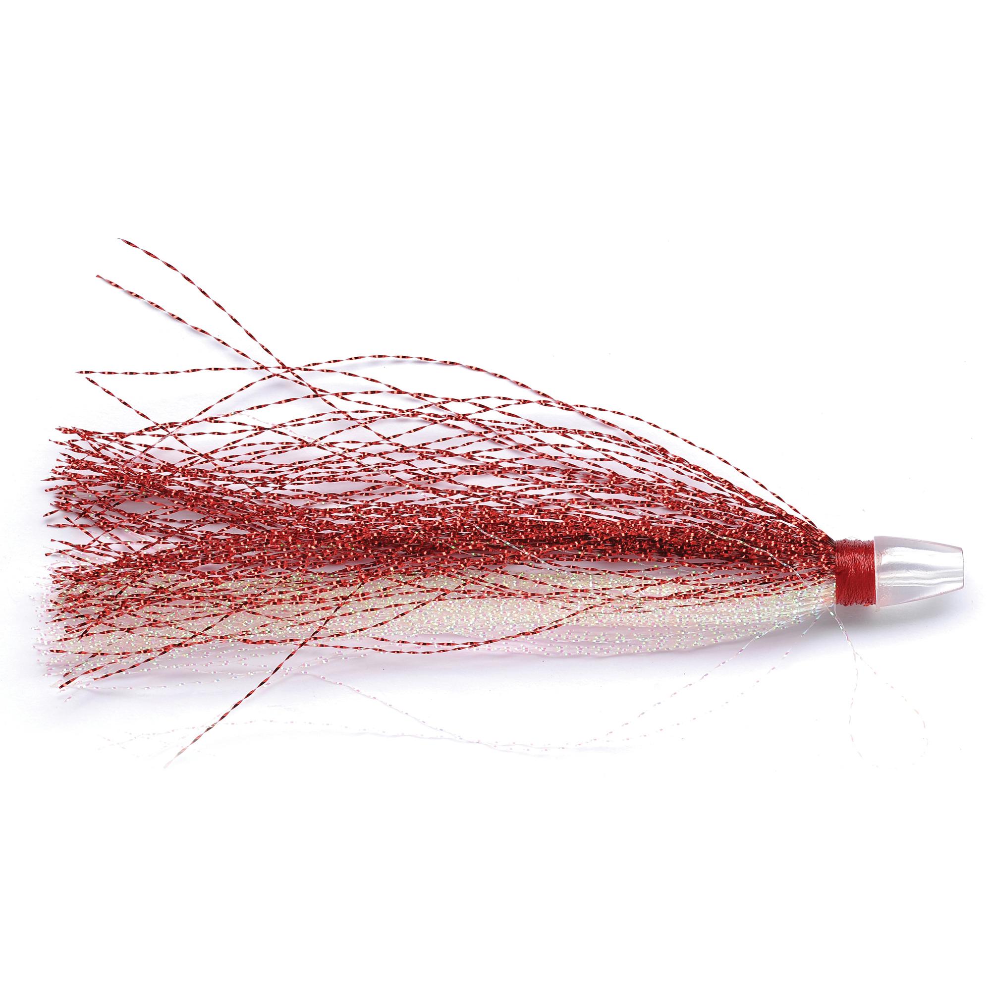 P-Line Squid Inserts 4.5'' Red/Rainbow Crystal 3pk - P-Line