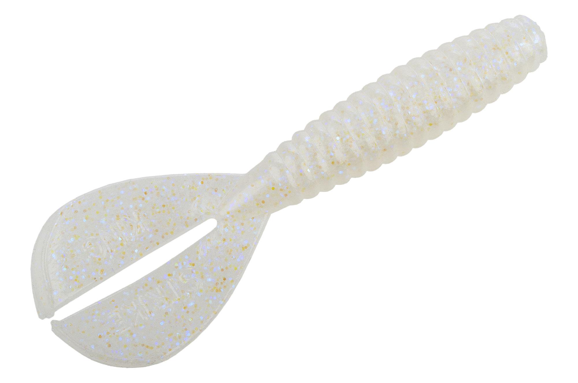 Strike King Rage Menace Soft Plastic Bait - Glacier Color, Swimbait For Bass Fishing