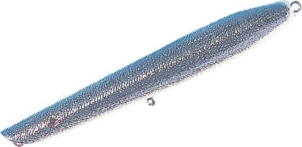 Cotton Cordell Pencil Popper Leurre de pêche en eau douce, équipement et accessoires, 15,2 cm, 28,3 g, os