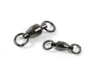 Spro BB Swivel 2 Split Rings Black Size 1 5pk - Spro Baits