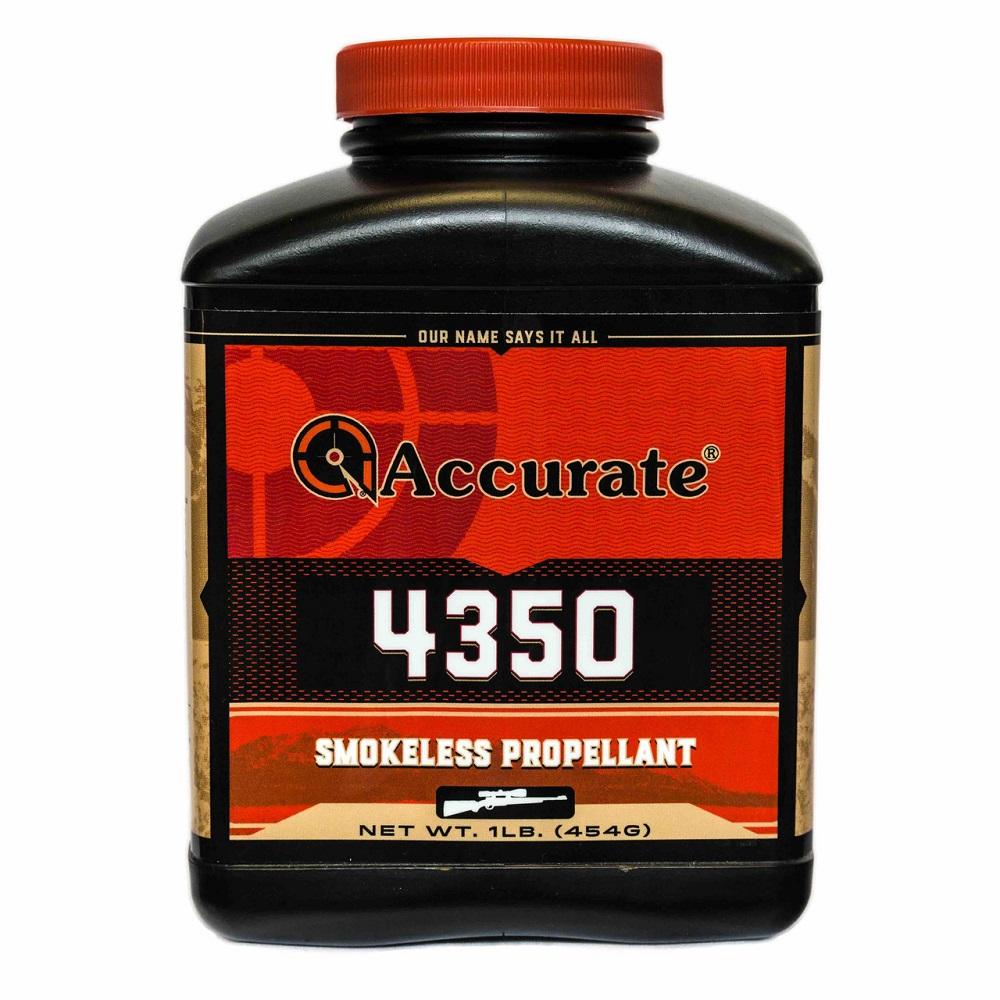 Accurate 4350 Rifle Powder 1 lbs - Accurate