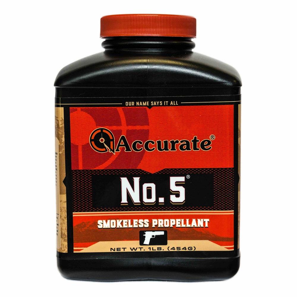 Accurate No. 5 Handgun Powder 1 lbs - Accurate