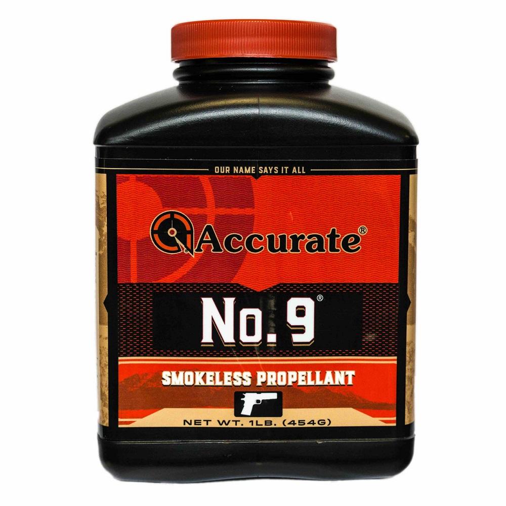 Accurate No. 9 Handgun Powder 1 lbs - Accurate