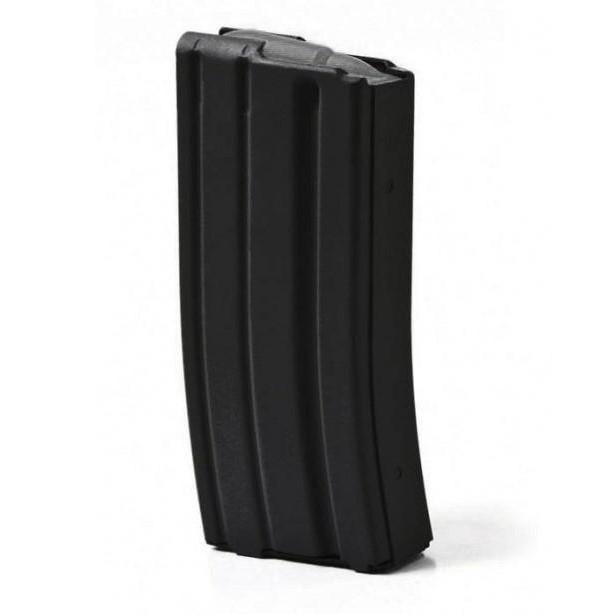 ASC AR-15 Magazine .223 Rem Black Aluminum with Orange Follower 20/rd - ASC