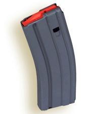 ASC AR Family Rifle Magazine Orange Follower .223 Remington Grey Aluminum 30/rd - ASC