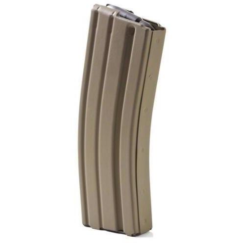 ASC AR Family Rifle Magazine Black Follower Dark Earth Stainless Steel .223 Remington 30/rd - ASC