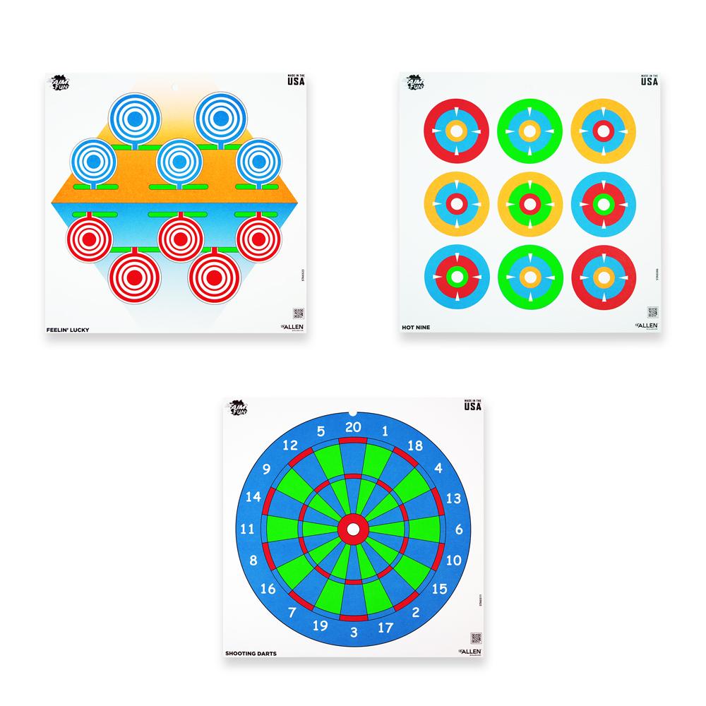 Running Paper Target Allen EZ Aim Paper Targets 12
