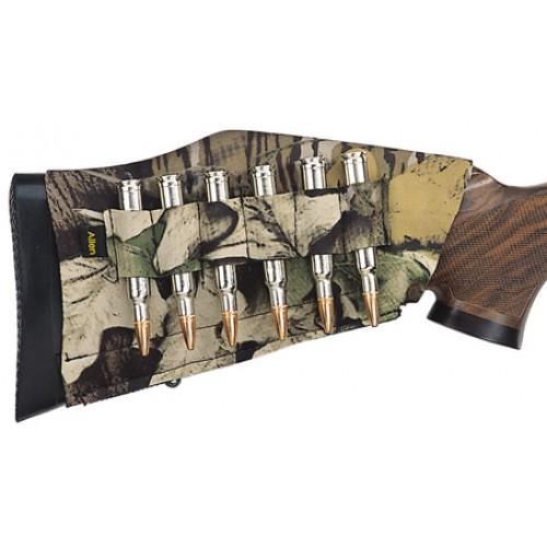 Allen Company Buttstock Shell Holder Mossy Oak Break-Up Rifle - Allen