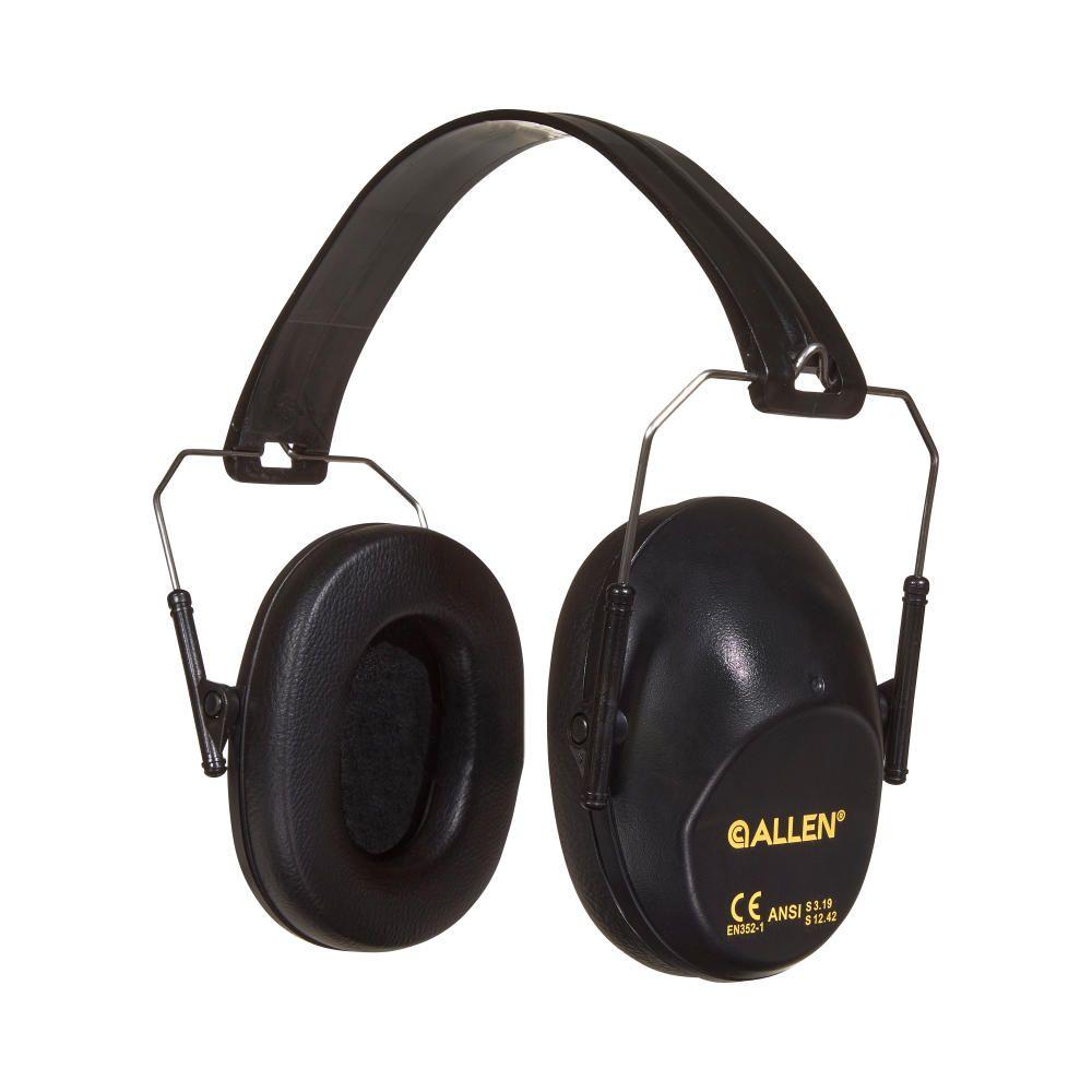 Allen Reaction Lo Profile Ear Muffs 26dB Black - Allen