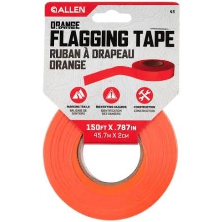 Allen Flagging Tape .787"x150' PDQ Orange - Single Roll - Allen