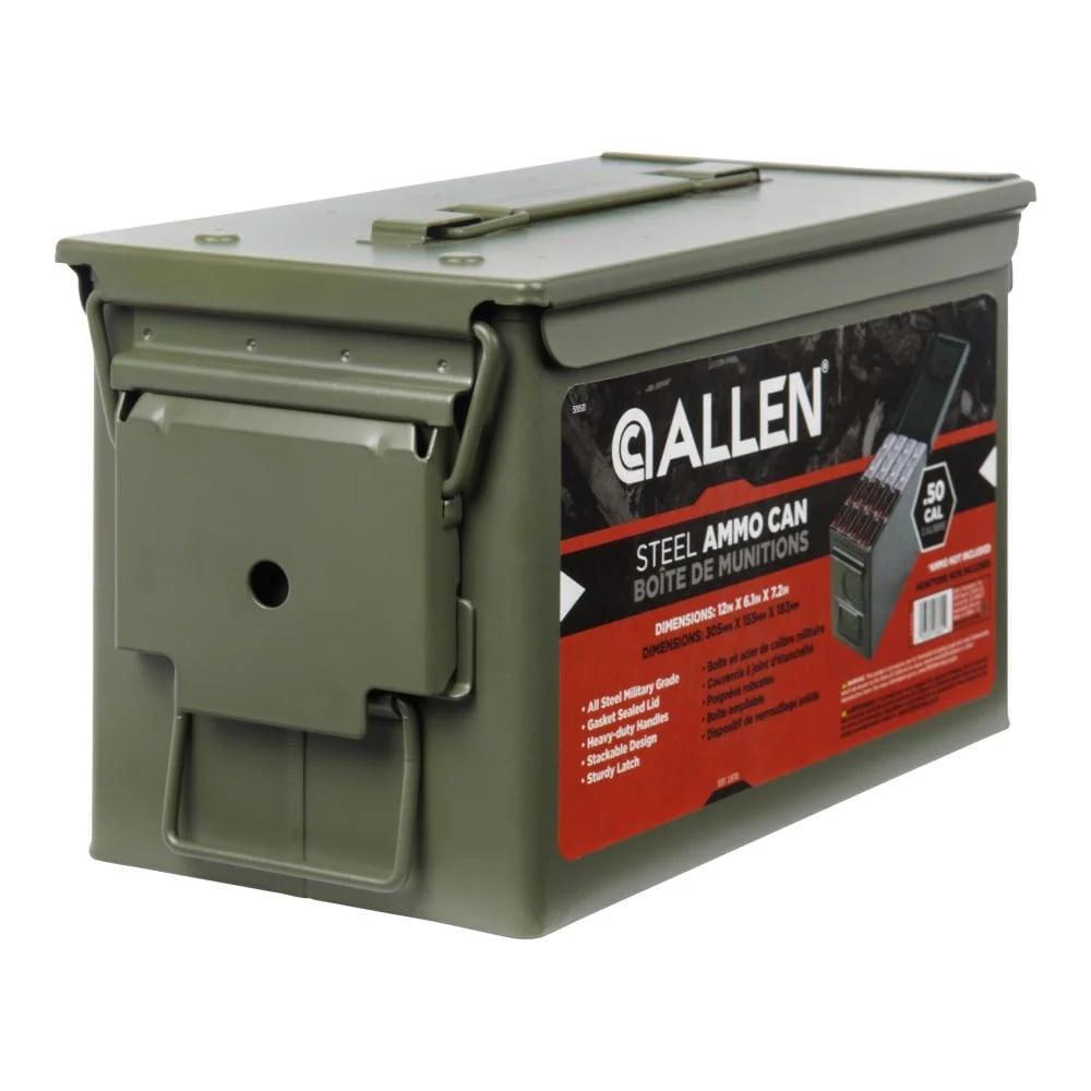 Allen Steel Ammo Can .50 Cal OD Green - Allen