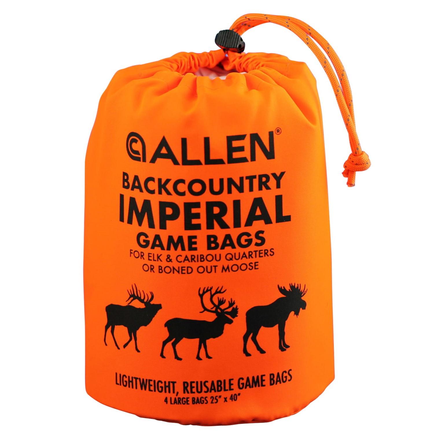 Allen Backcountry Imperial Elk Game Bag Set 25x40 Pack of 4 - Allen