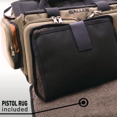 Allen Company Eliminator Range Bag in Tan: Built for Shooting Pros