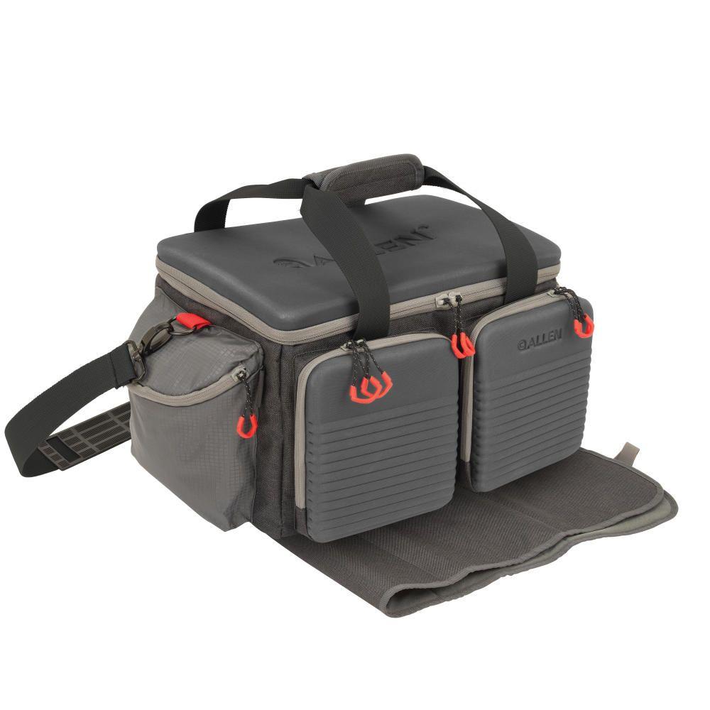 Allen Competitor Premium Molded Lockable Range Bag with Fold Up Gun Mat ...