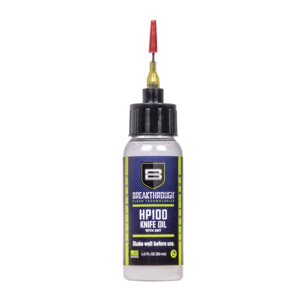 Breakthrough Clean Technologies HP100 Knife Oil Lubricant and Protectant 1 oz Bottle with Needle Tip Applicator - Breakthrough Clean Technologies