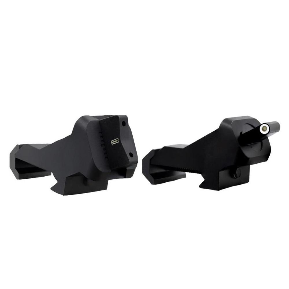 XS SightXTI2 DXT 45 Degree Offset BUIS Tritium Front & Rear - XS Sight Systems