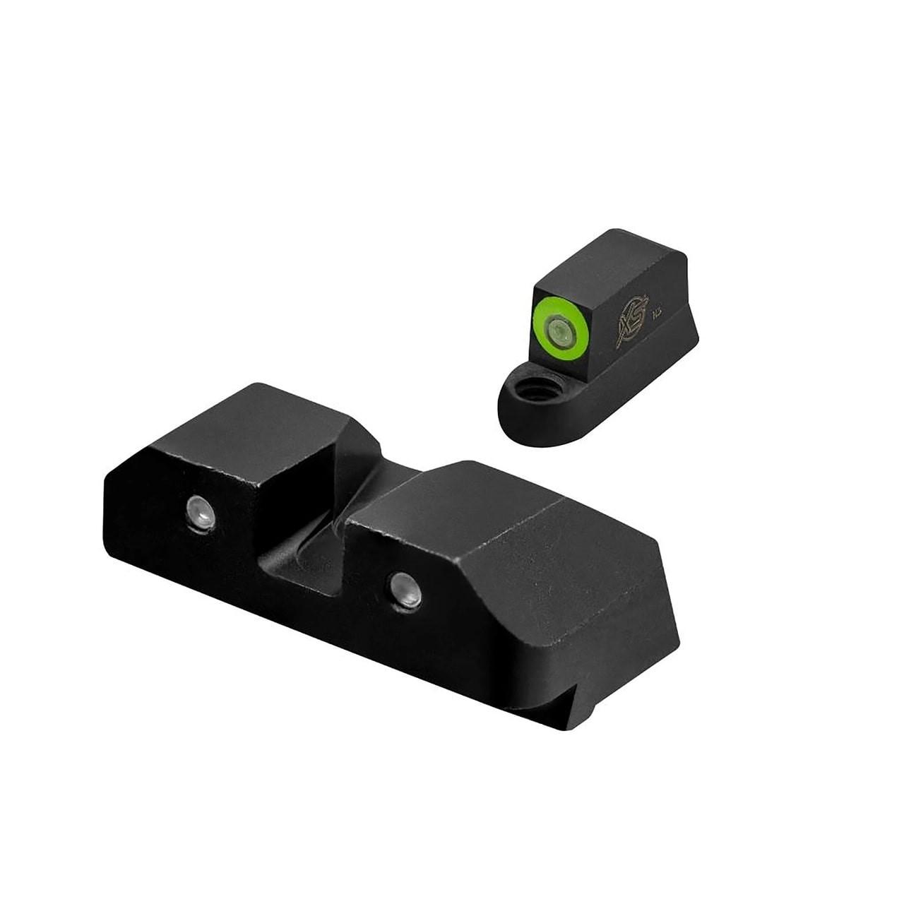 XS Sights R3D Night Sights Green for CZ P-10 Optic Ready - XS Sight Systems