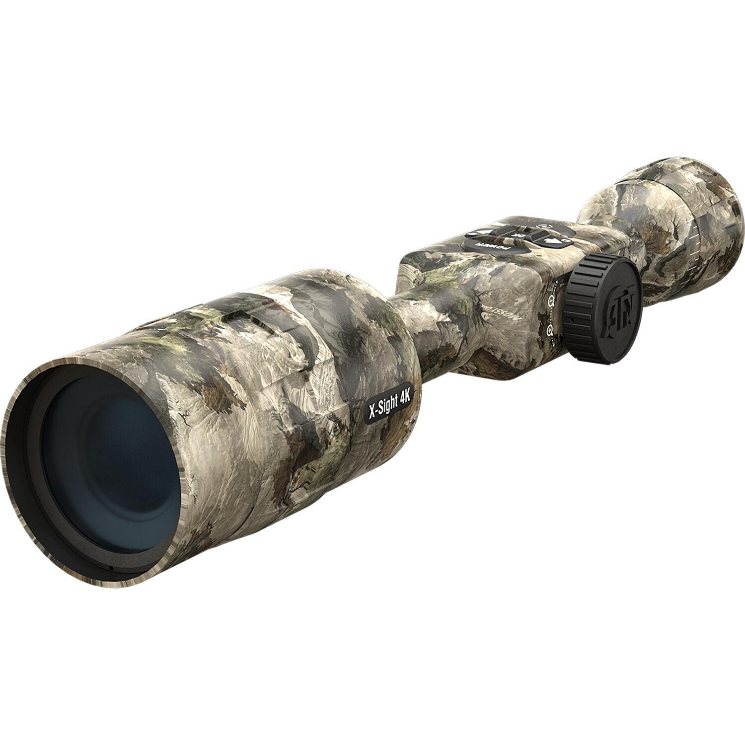 ATN X-Sight-4k Pro 5-20x Smart HD Day/Night Rifle Scope - Mossy Oak Elements Terra - ATN